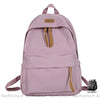 Sac Dos Fille Collège Violet Sac À
