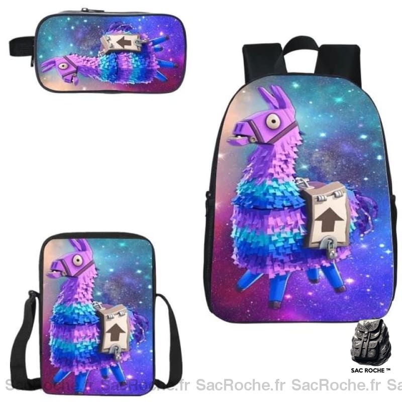 Sac Dos Fortnite Lama Joueur Gamer À Enfant