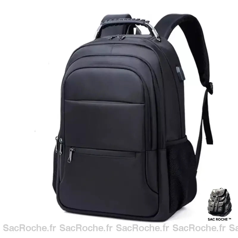 Sac Dos Homme 17 Pouces Ordinateur Noir Sac À