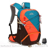 Sac Dos Homme Étanche Petit Bleu - Orange À Sport