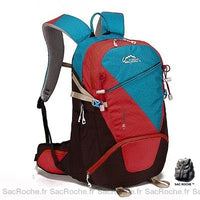 Sac dos homme étanche petit - modèle Bleu - Rouge - Sac Roche ™
