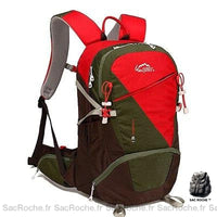 Sac dos homme étanche petit - modèle Rouge - Kaki - Sac Roche ™