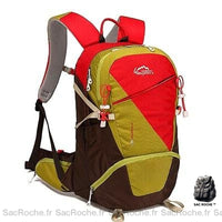 Sac dos homme étanche petit - modèle Rouge - Moutarde - Sac Roche ™