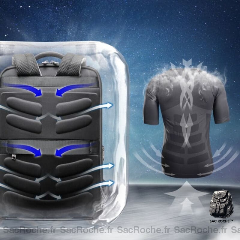 Sac Dos Homme Étanche Respirant À Travail