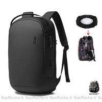 Sac dos homme pro - modèle Noir - Sac Roche ™