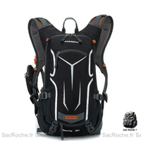 Sac Dos Homme Rando Petit - modèle Noir - Sac Roche ™