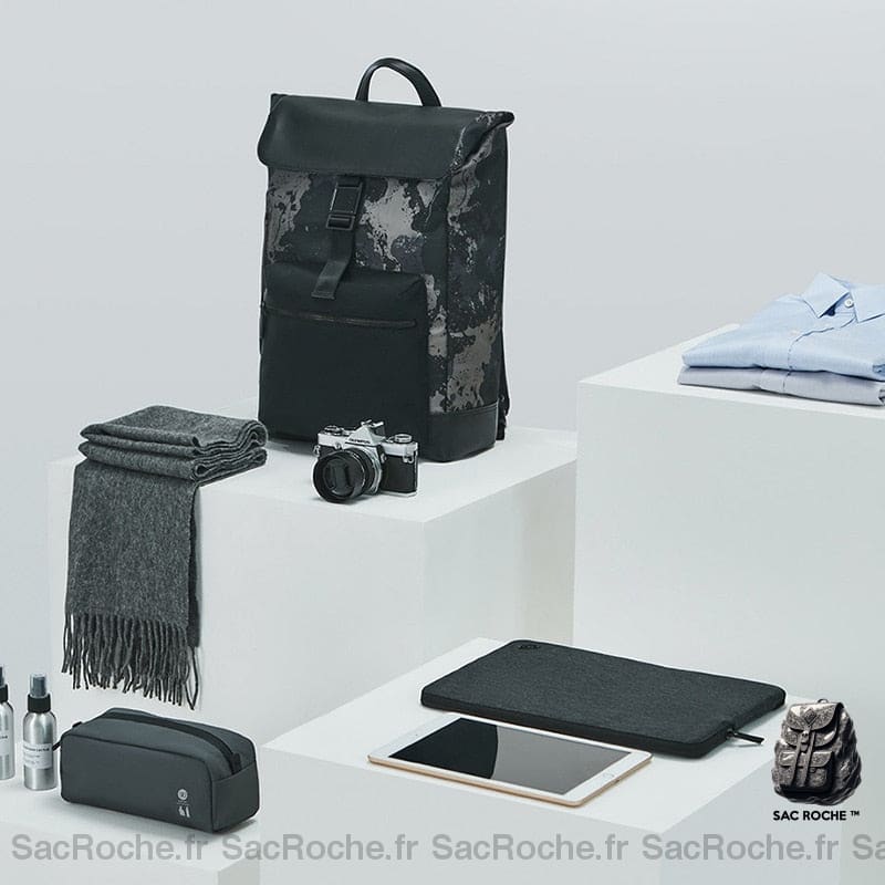 Sac Dos Homme Style Urbain Décontracté Cartable