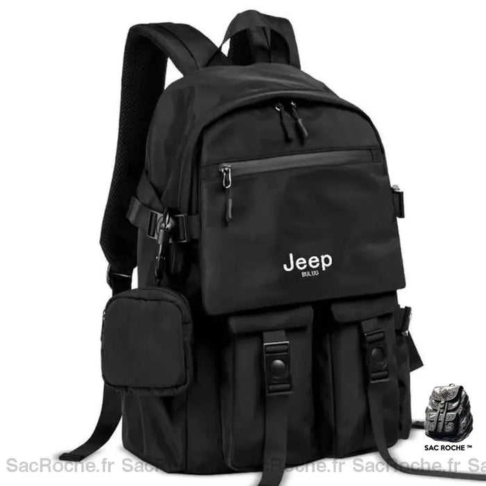 Sac Dos Homme Tendance Noir À