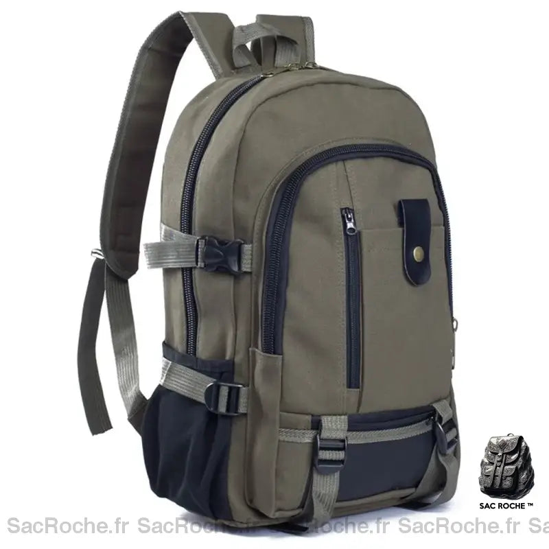 Sac Dos Homme Toile Cartable Sac À