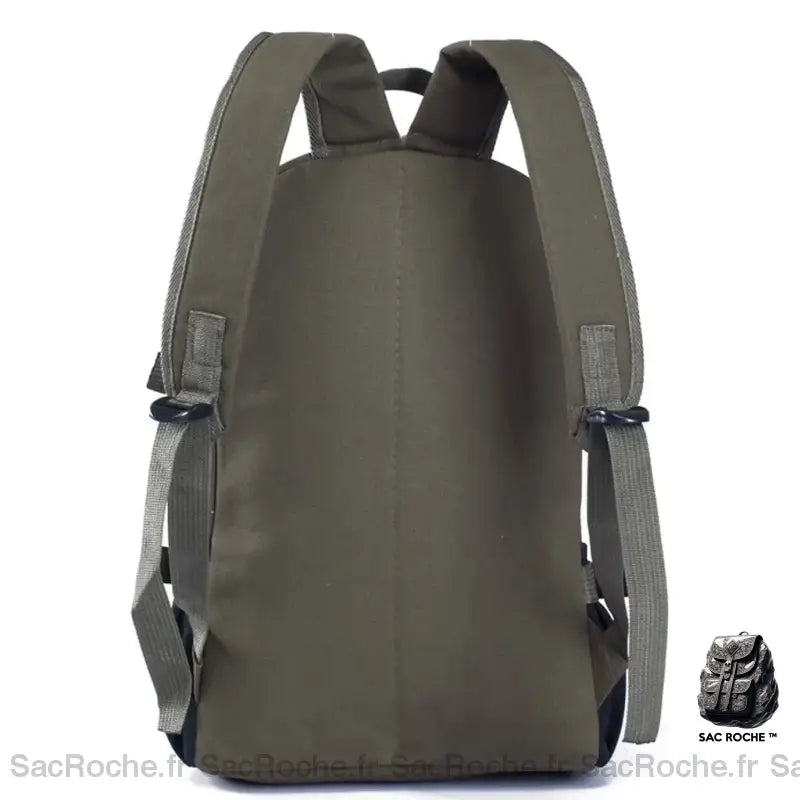 Sac Dos Homme Toile Cartable Sac À