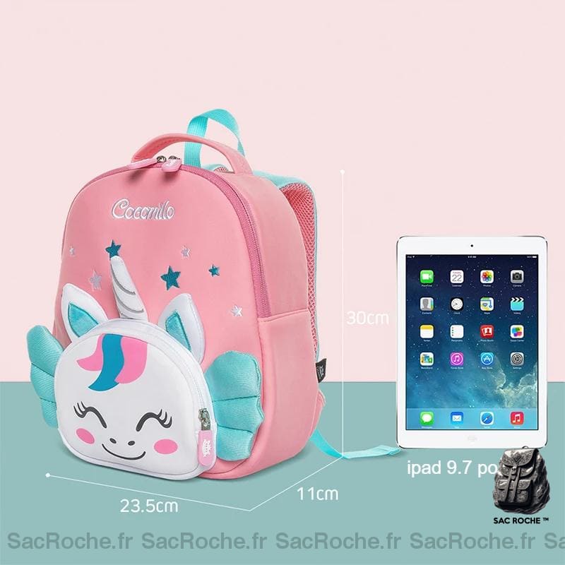 Sac Dos Licorne Étoiles À Enfant