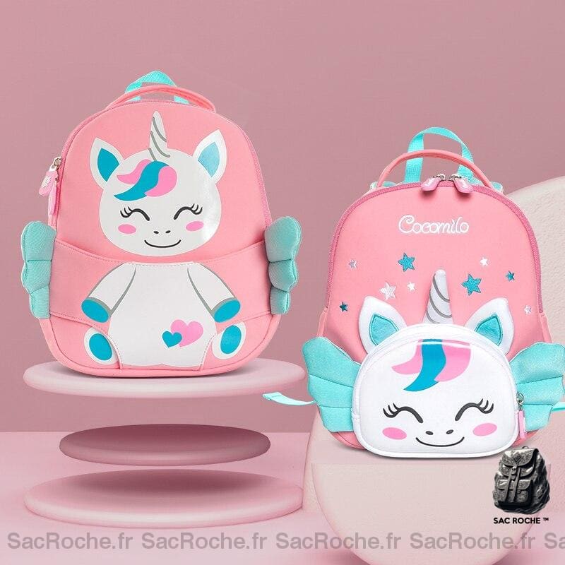 Sac Dos Licorne Étoiles À Enfant