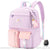 Sac dos maternelle fille joli et pratique - modèle Violet - Sac Roche ™
