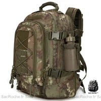 Sac dos militaire tactique camouflage - modèle Foret - Sac Roche ™