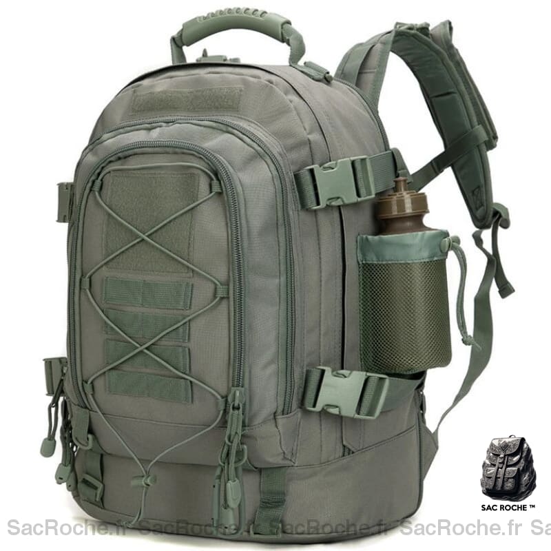 Sac Dos Militaire Tactique Camouflage Gris Mat Sac À