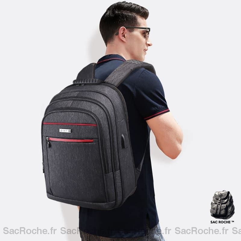 Sac à dos multifonction - Noir - Sac à dos Sac