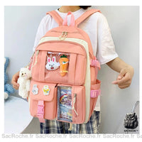 Sac dos multipoches ado - Sac Roche ™