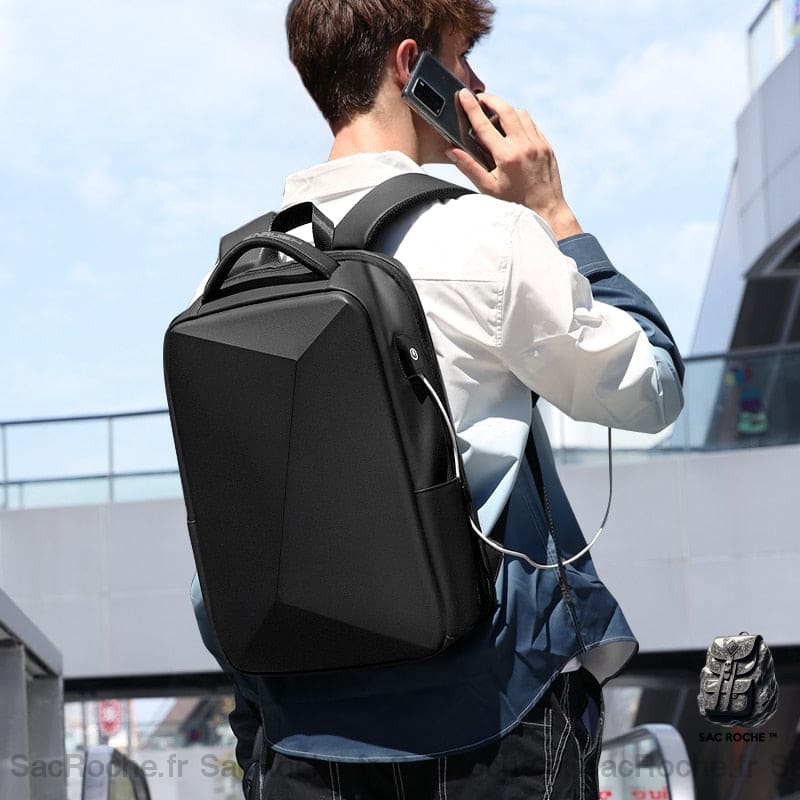 Sac Dos Ordinateur Portable Robuste À Homme