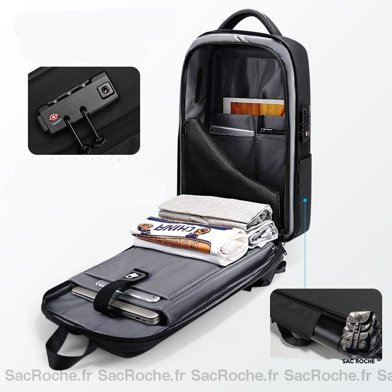 Sac Dos Ordinateur Portable Robuste À Homme