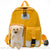 Sac dos ours enfant mignon - modèle Jaune - Sac Roche ™