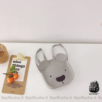 Sac dos ours enfant polaire - modèle Gris - Sac Roche ™