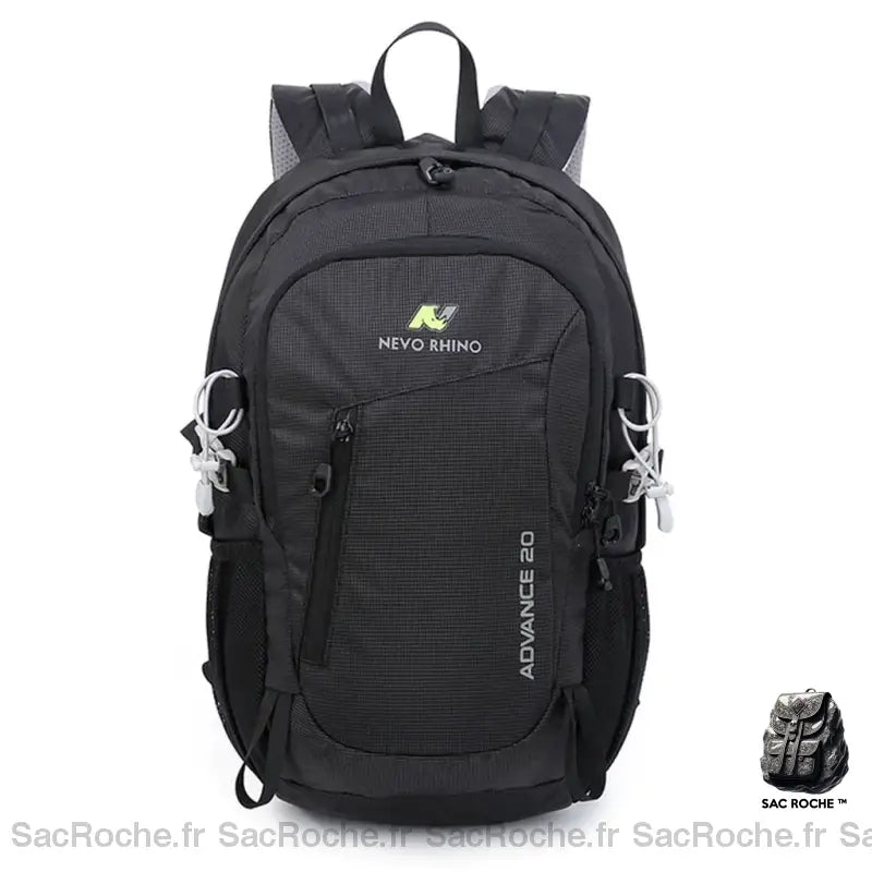 Sac Dos Randonnée 20L Noir À Sport