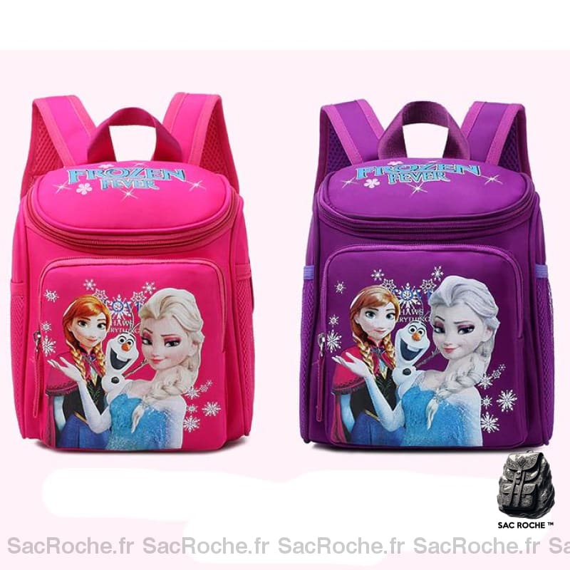 Sac Dos Reine Des Neiges Polyester Filles À Enfant