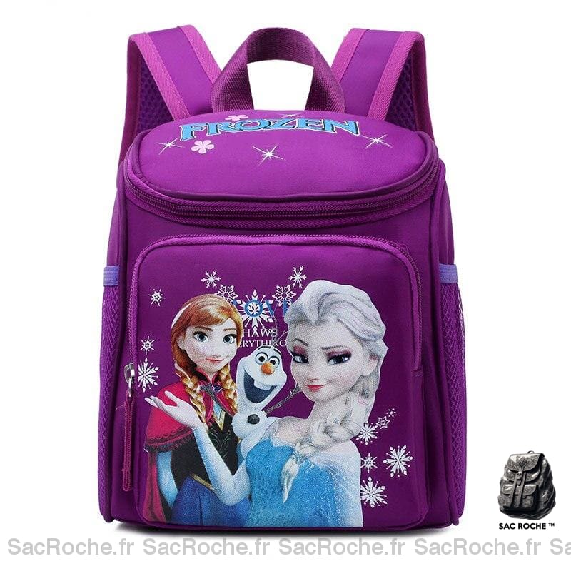 Sac Dos Reine Des Neiges Polyester Filles À Enfant