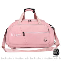Sac dos sport femme rose - modèle Rose - Sac Roche ™