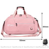 Sac Dos Sport Femme Rose À