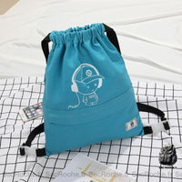 Sac dos sport pliable - modèle Bleu - Sac Roche ™