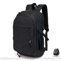 Sac dos sport port USB - modèle Noir - Sac Roche ™