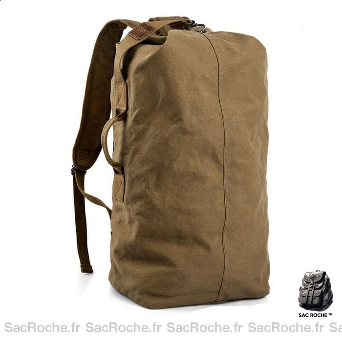 Sac Dos Toile Grande Capacité À Militaire