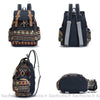Sac Dos Vintage Ethnique À Femme