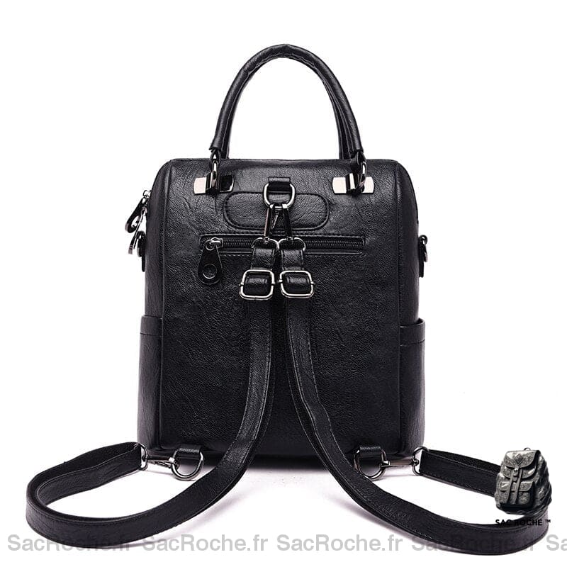 Sac Dos Vintage Simili Cuir Souple À Femme