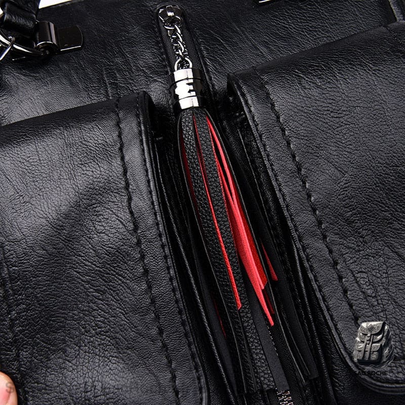 Sac Dos Vintage Simili Cuir Souple À Femme