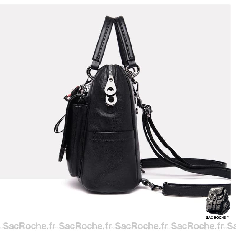Sac Dos Vintage Simili Cuir Souple À Femme