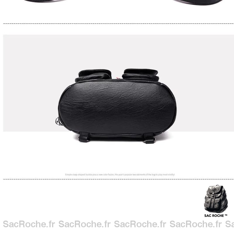 Sac Dos Vintage Simili Cuir Souple À Femme