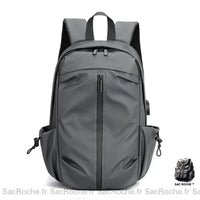 Sac école collège tendance - modèle Gris - Sac Roche ™