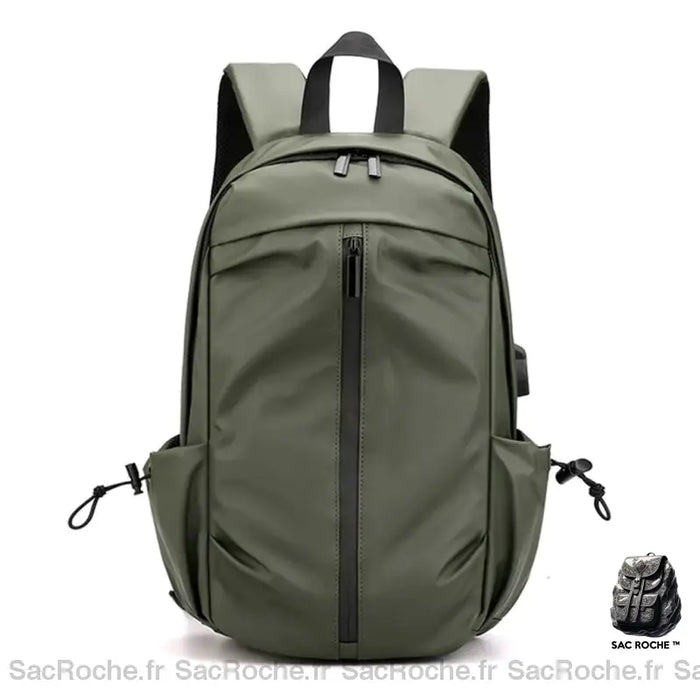 Sac École Collège Tendance Vert À Dos Ado