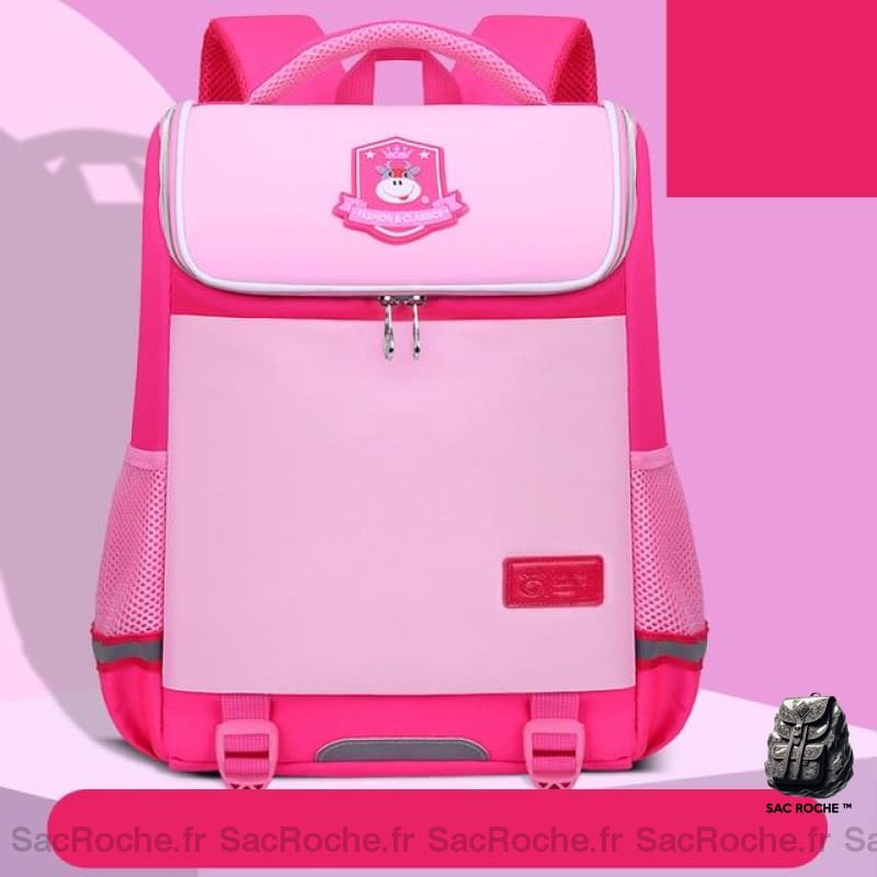 Sac d'école imperméable pour enfants - Rose - Sac à main Sac
