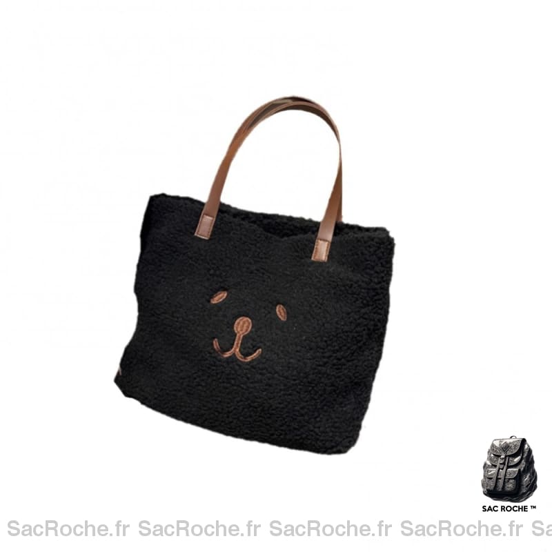 Sac École Femme Noir / 33X24X8Cm À Main Femme