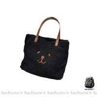 Sac école femme - modèle Noir / 33x24x8cm - Sac Roche ™