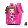 Sac École Fille Dessin Animé À Dos Enfant