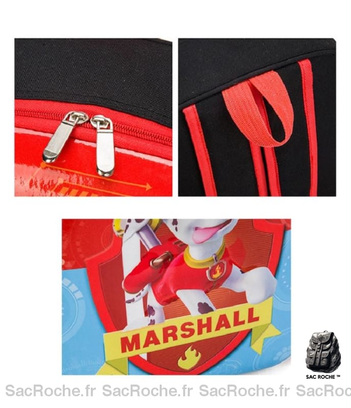Sac École Patpatrouille Rigide À Dos Enfant