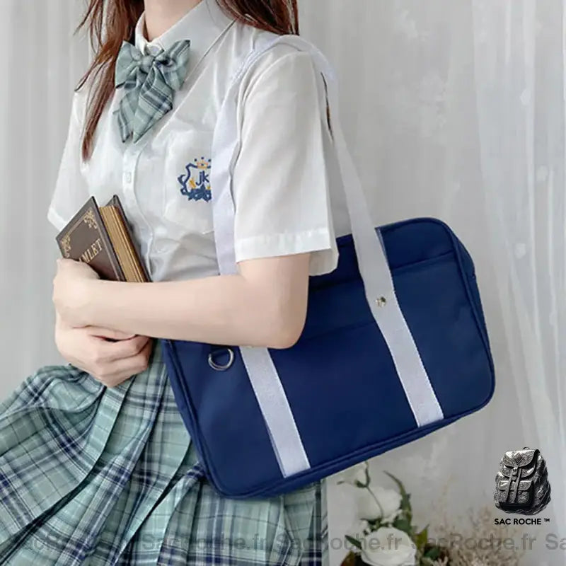 Sac Étanche Étudiant Couleur Unie À Dos Sport