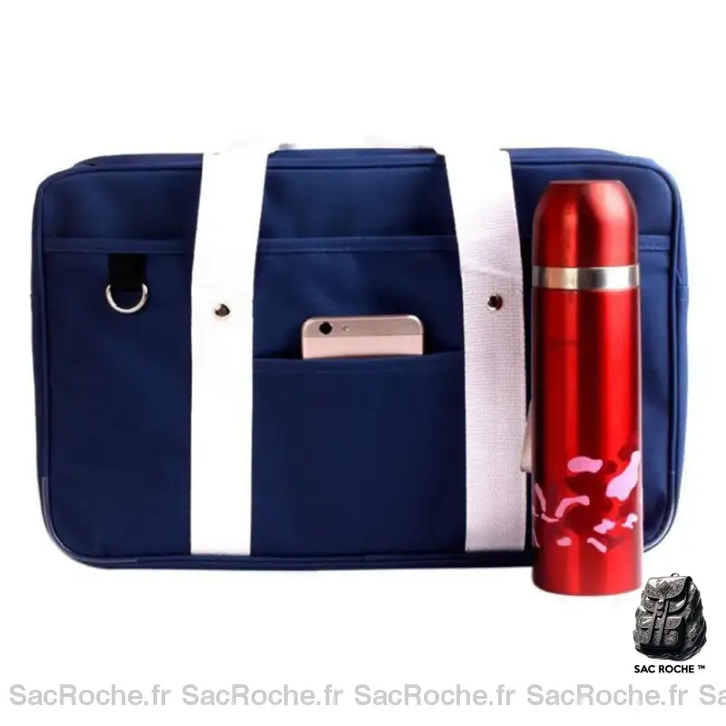 Sac Étanche Étudiant Couleur Unie À Dos Sport