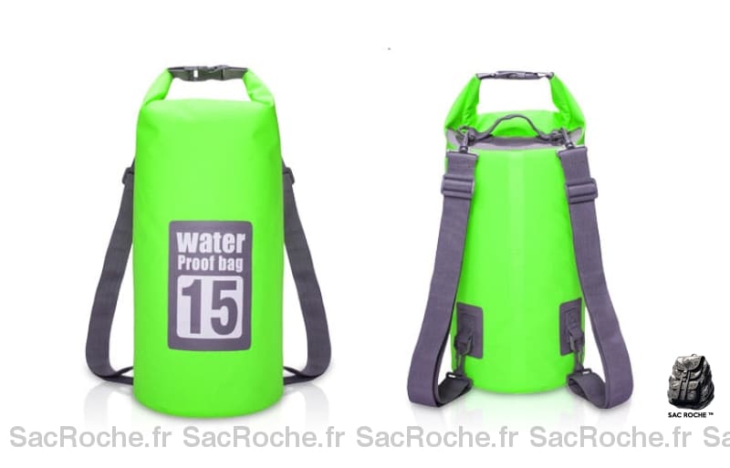 Sac Étanche Plage Pvc À Dos Sport