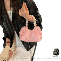 Sac Femme À Main Élégant - modèle Rose - Sac Roche ™