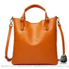 Sac Femme Avec Séparation Intérieure Orange À Main Femme